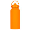 Orange 1L Rubber Coated Bottles